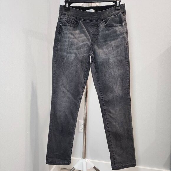 Women's Croft & Barrow skinny Girlfriend Pull On Jeans Size: 4P - Picture 1 of 9